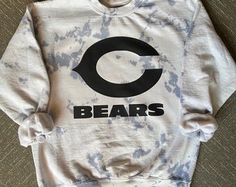 chicago bears tie dye sweatshirt
