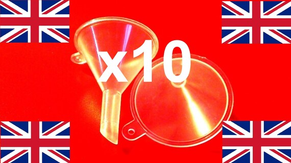 1 miniature FUNNEL mini small tiny plastic hobby pouring UK atomizer little 1 miniature FUNNEL mini small tiny plastic hobby pouring UK atomizer little
