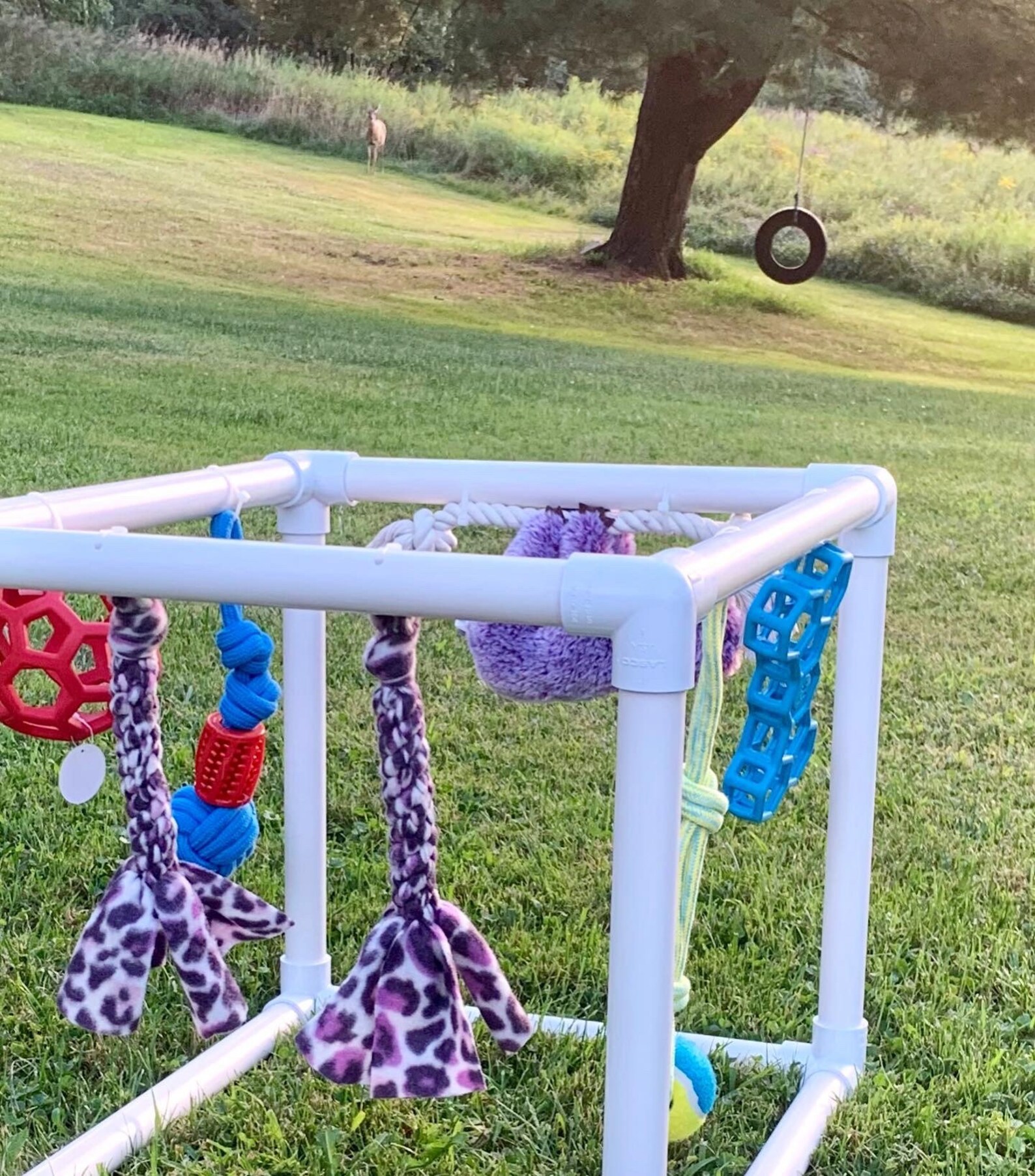 Puppy Play Gym Puppy Jungle Gym Premium toys on a study 1 Etsy