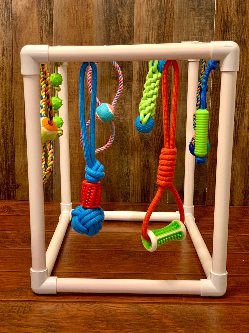 Puppy Play Gym Puppy Jungle Gym Premium Toys on a Study PVC Etsy