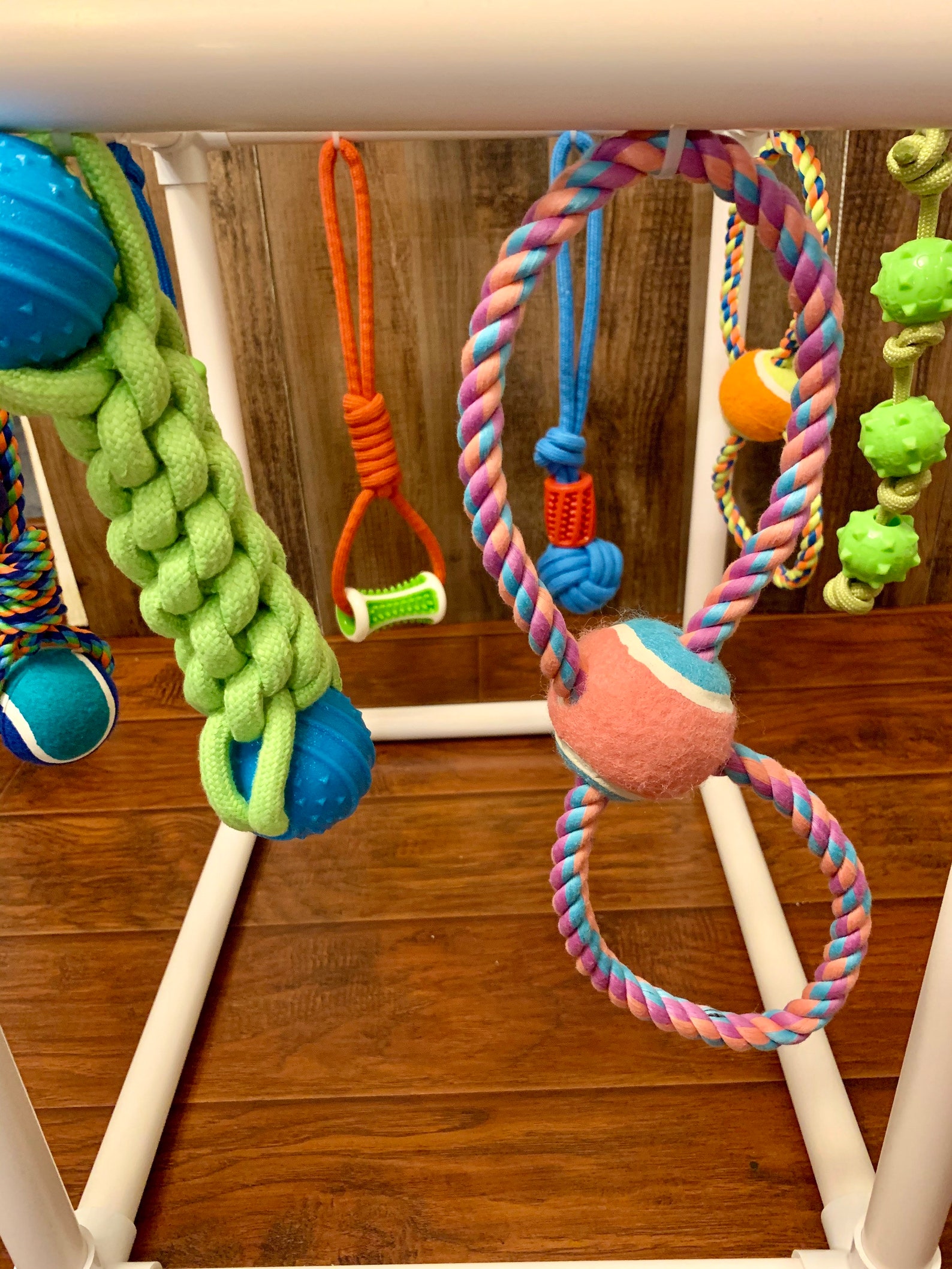 Puppy Play Gym Puppy Jungle Gym Premium toys on a study 1 Etsy