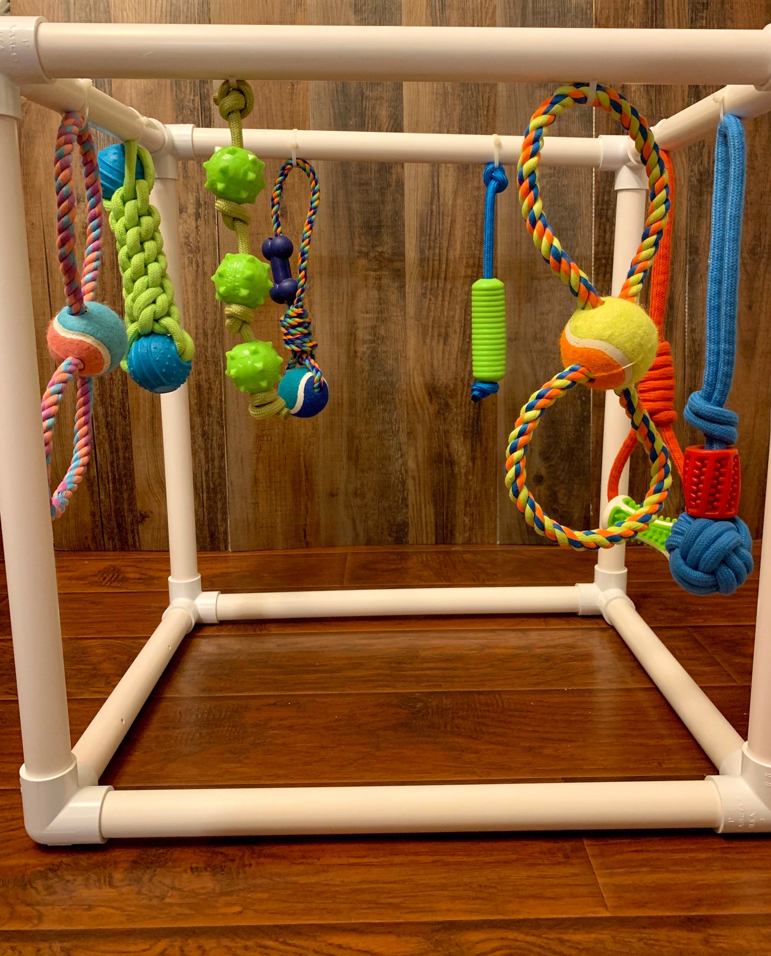 Puppy Play Gym Puppy Jungle Gym Premium toys on a study 1 Etsy