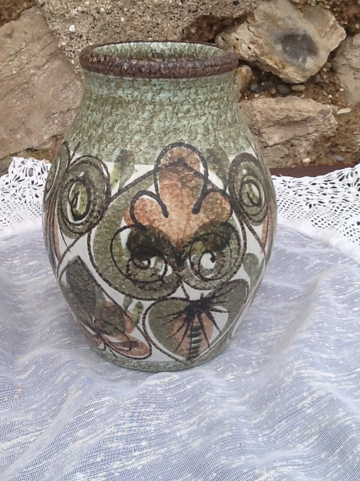 Bourne Denby Glyn College Petit Vase Mid-Century Modern