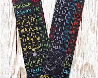 Periodic Table Fabric Bookmark, Science gifts, Book Lovers gifts