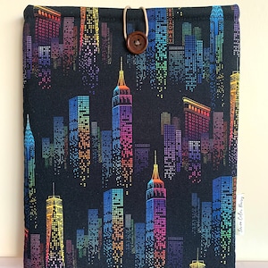 Etui na Kindle New York Skyscrapers, etui na książkę, etui na iPada, etui na książkę, etui na Paperwhite 2024, City Lights, etui na Kindle Scribe