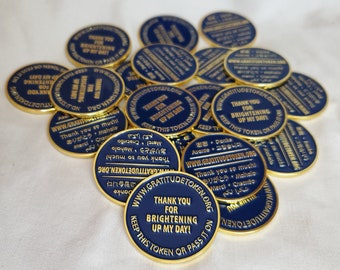 Tokens of Appreciation 200+ per Thanks for Everything Cut Out Hand Coin
