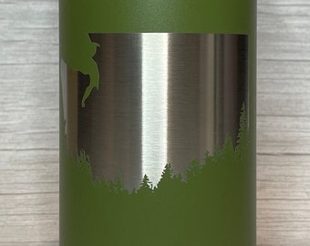 Washington State Tree cutout Engraved Tumbler