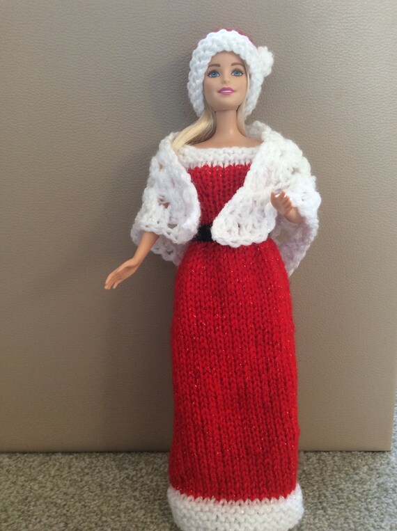 barbie doll christmas clothes