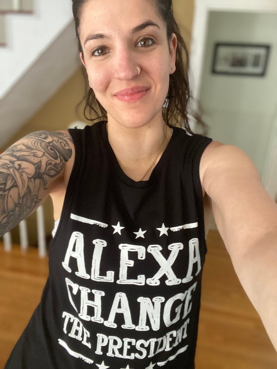 Buy Alexa Change the President T-shirt, Alexa Change the President Tank Top  Online in India 