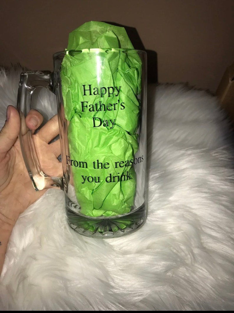 happy Father\u2019s Day from the reason you drink Father\u2019s Day beer steins