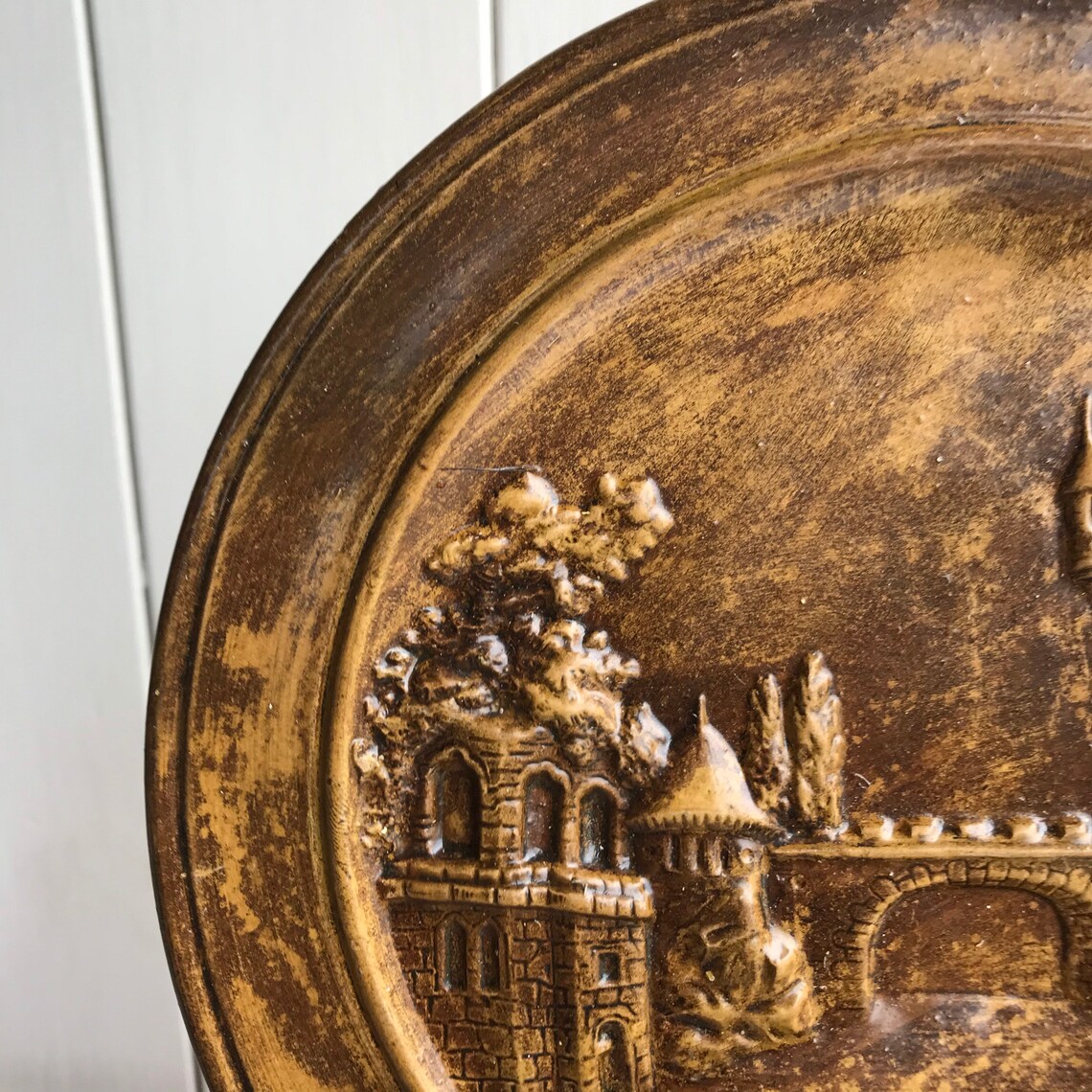 Decorative Ceramic Wall Plaque Etsy