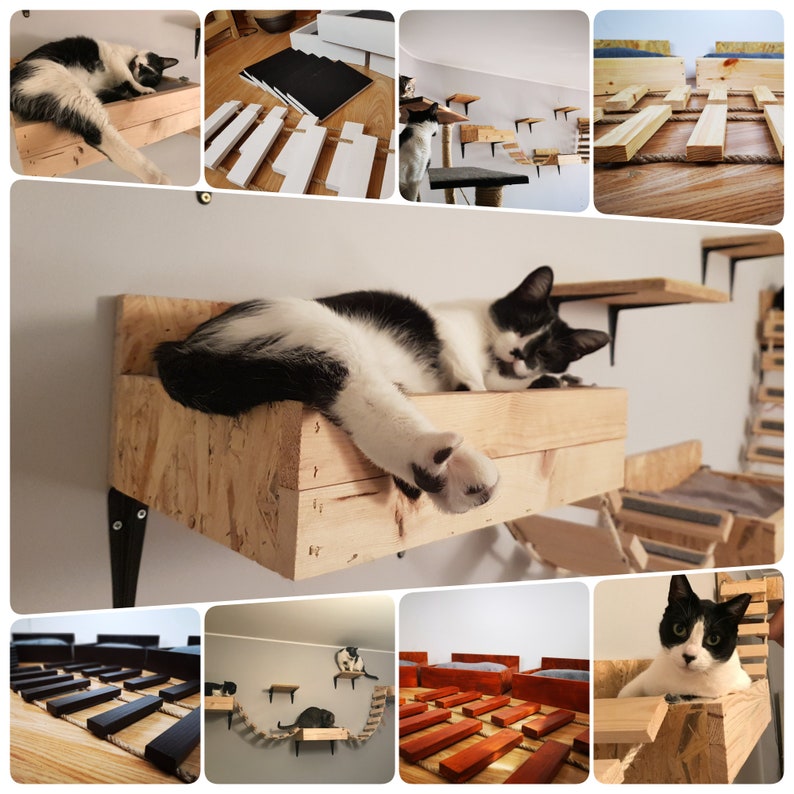Katze Katze-Liebhaber-Geschenk Katzenbett Katzenmöbel - Il 794xN.1979952635 Yl2D