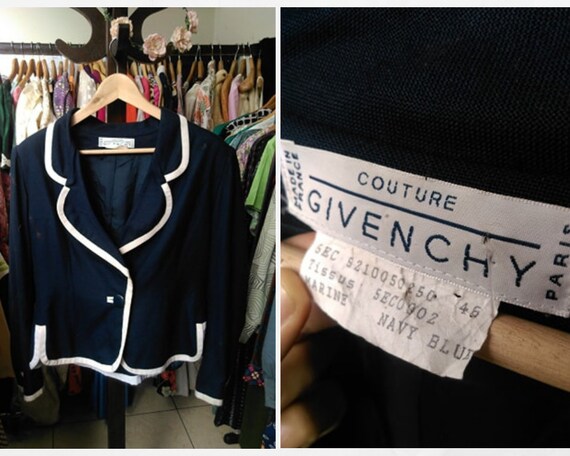 Givenchy 1990s Couture Jacket