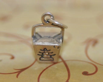 Sterling Silver Chinese Take Out charm