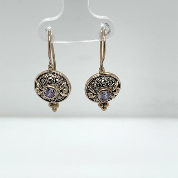 Sterling Silver Antique Style Earrings