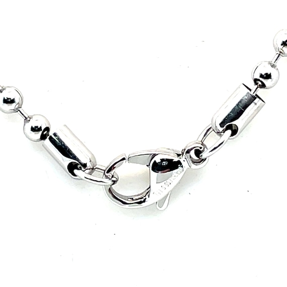 Sterling Silver Ball Chain - image 2
