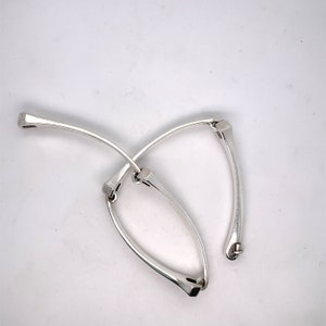 Leonard Kamhout Rare Sterling Silver Silk Link Bracelet 925 Leonard Kamhout Rare Sterling Silver Silk Link Bracelet 925