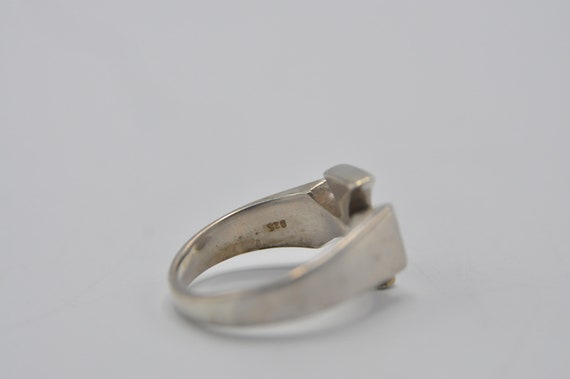 Sterling Silver cross ring - image 4