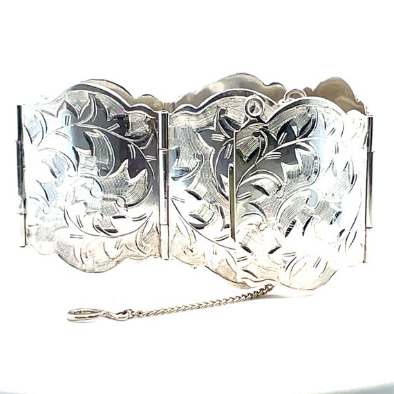 Sterling Cuff Bracelet - image 3