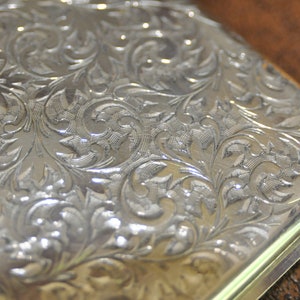 Sterling Silver Vintage Cigarette Case