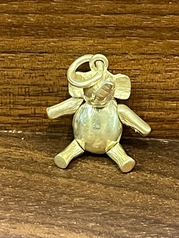 Sterling Elephant Charm