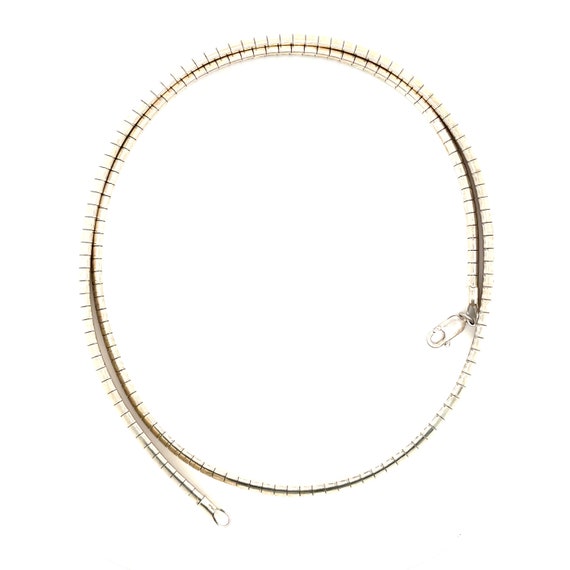 Sterling Silver Round Omega