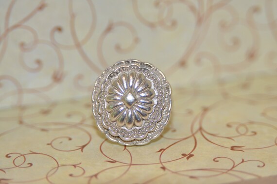 Sterling Silver Statement Ring - image 1