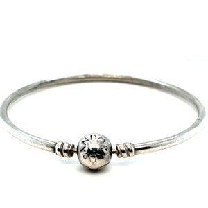 Sterling Silver Pandora Clasp Bracelet