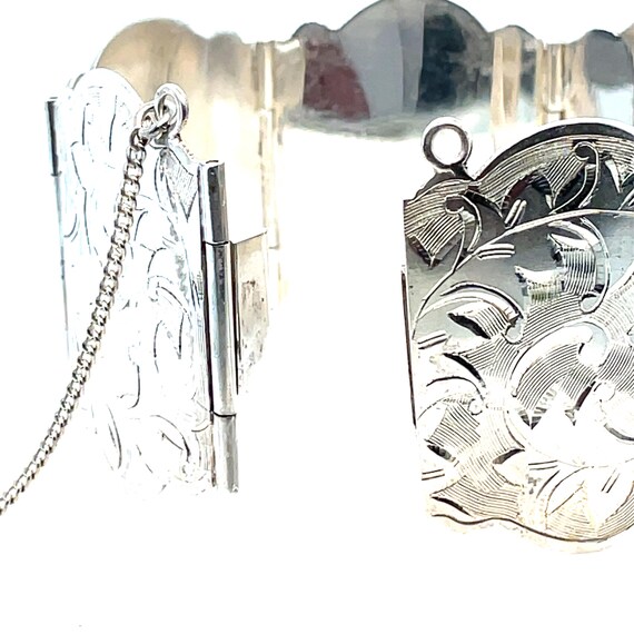 Sterling Cuff Bracelet - image 6