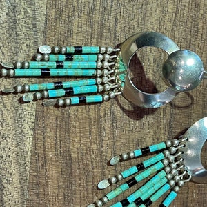 Vintage Sterling Silber Ohrringe