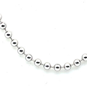 Sterling Silver Ball Chain