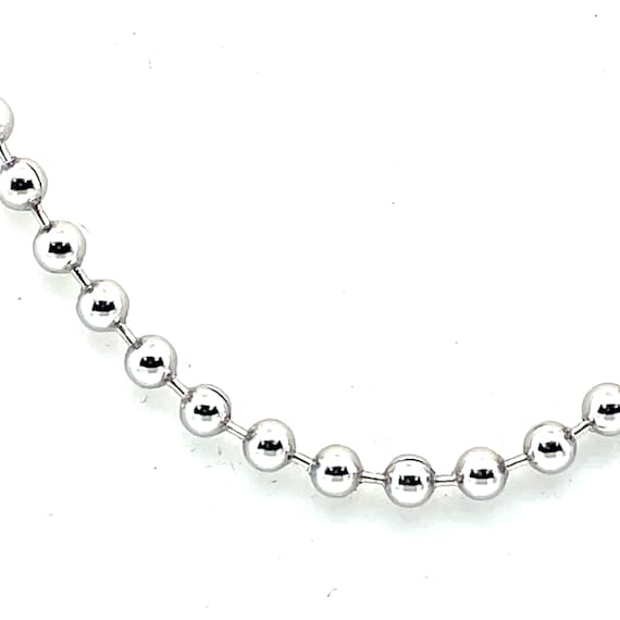 Sterling Silver Ball Chain - image 1