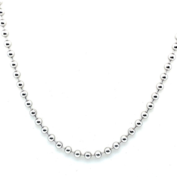 Sterling Silver Ball Chain - image 3