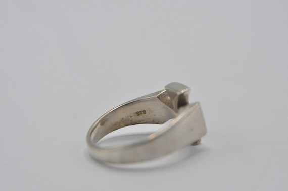 Sterling Silver cross ring - image 3