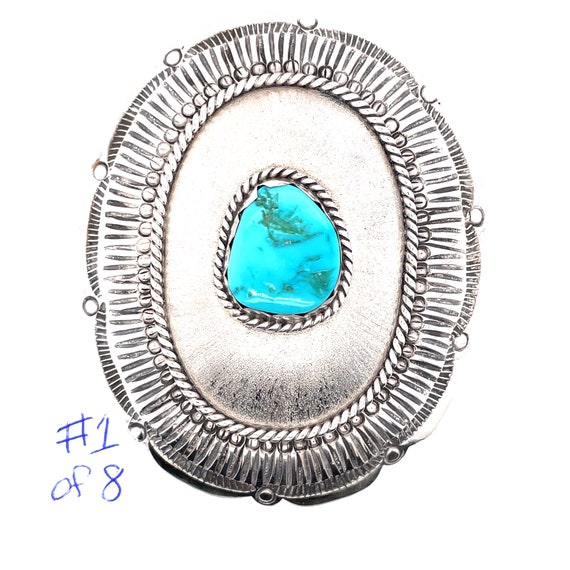 254 Gram Vintage Native American Navajo Coral Sterling Silver Concho Belt For Pant Links! 254 Gram Vintage Native American Navajo Coral Sterling Silver Concho Belt For Pant Links!