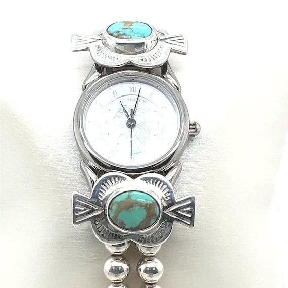 UNIQUE Women\'s Charming 925 STERLING SILVER NATIVE Watch LIBERTY 1911 UNTESTED UNIQUE Women main image 4