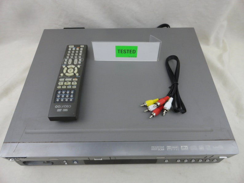 Go Video VR3840 DVDR Dvd Recorder Player With Remote and Cable Etsy