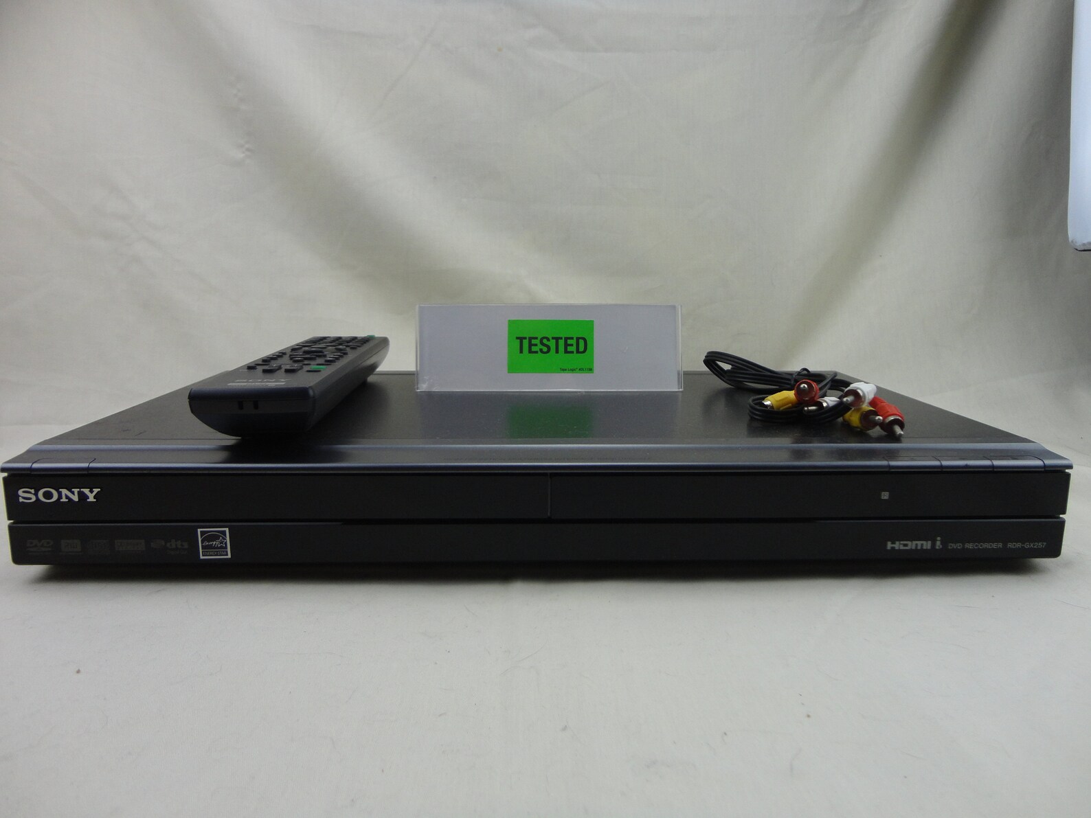 Sony RDRGX257 DVDR DVD Recorder Player with Remote and Cable Etsy