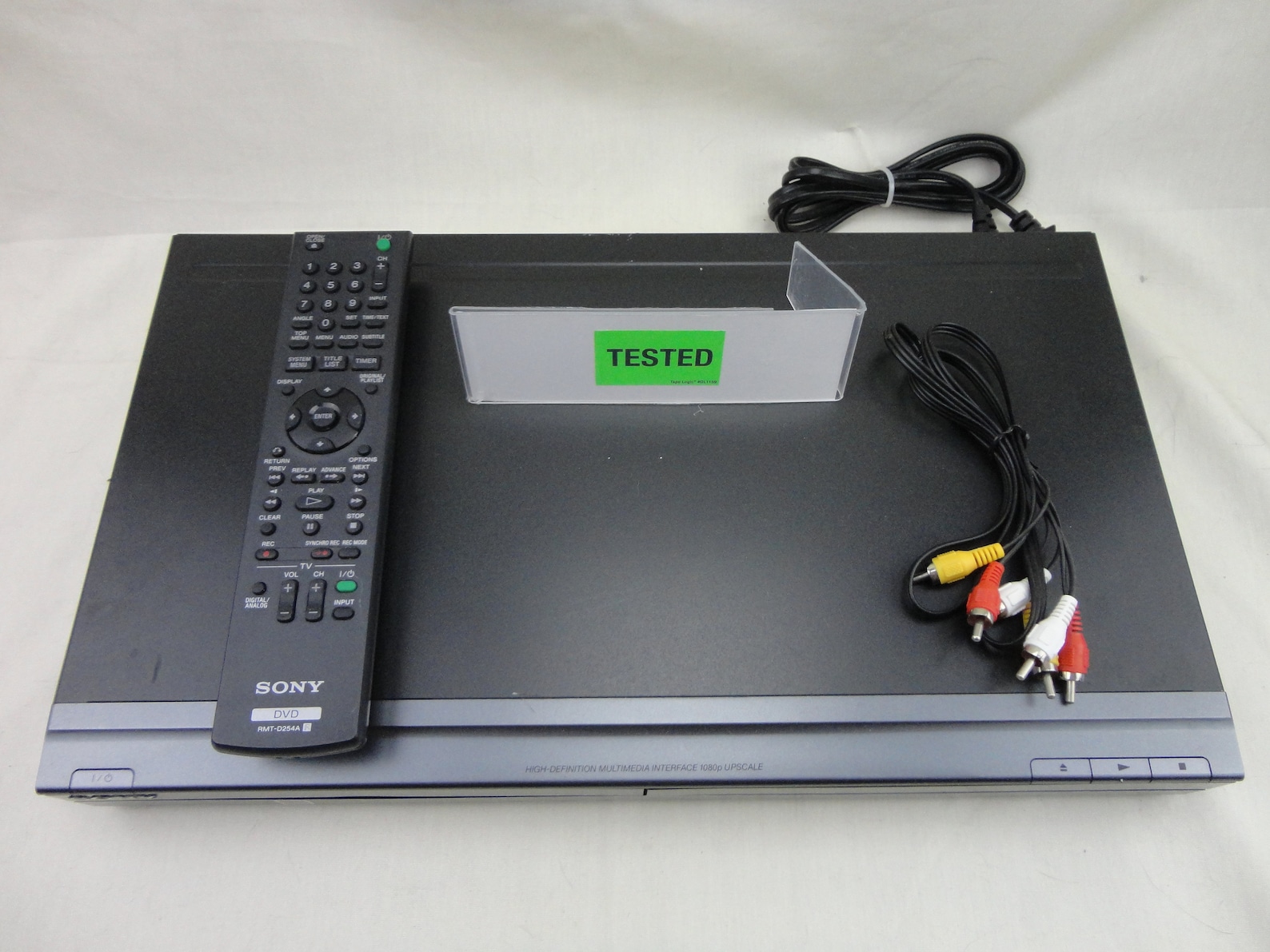 Sony RDRGX257 DVDR DVD Recorder Player with Remote and Cable Etsy