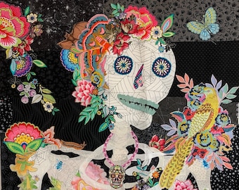 Miss Dee Ceased Collage Quilt Kit by Doris Rice Certified Collage Quilt Instructor