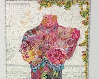 Dress Form Quilt Etsy