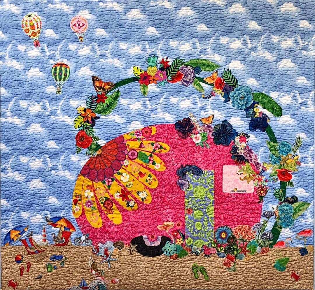 Flaura Vintage Camper Collage Kit by Doris Rice, Certified Collage ...