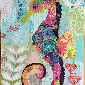 Mini Havana Collage Pattern by Laura Heine - size 18 x 32