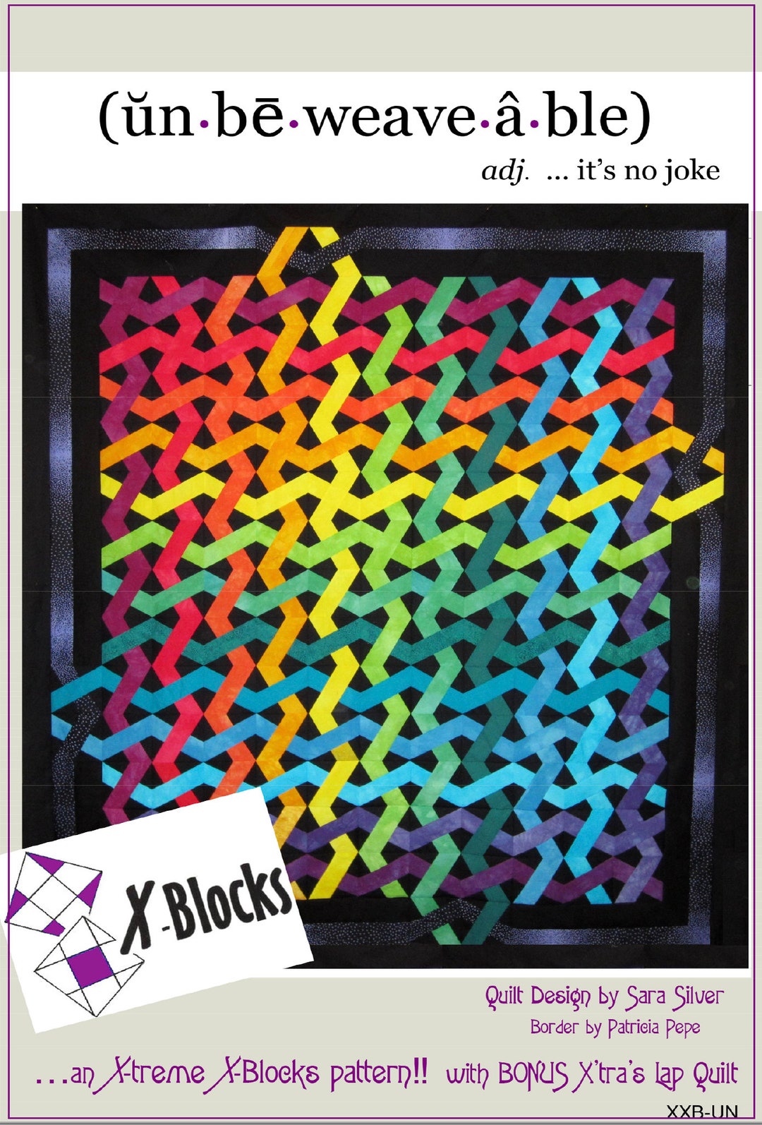 X Block Patterns Unbeweavable X-blocks Quilt Pattern - Etsy
