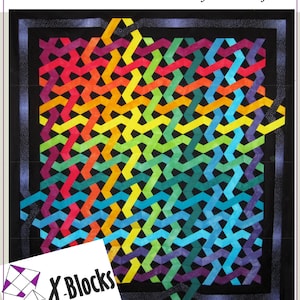 Unbeweavable X-Blocks Quilt Pattern