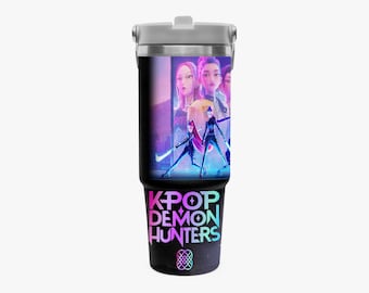 K-Pop Demon Hunters - 30 oz Flip Straw Tumbler