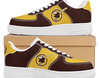 Brown & Gold Padres Swinging Friar Sneaks