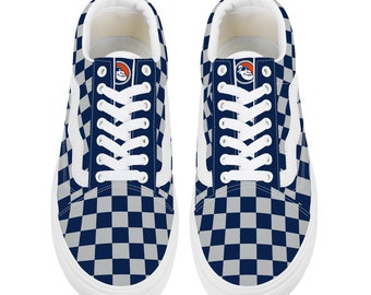 OldSkool 90s Padres Checkered Canvas Skate Shoes