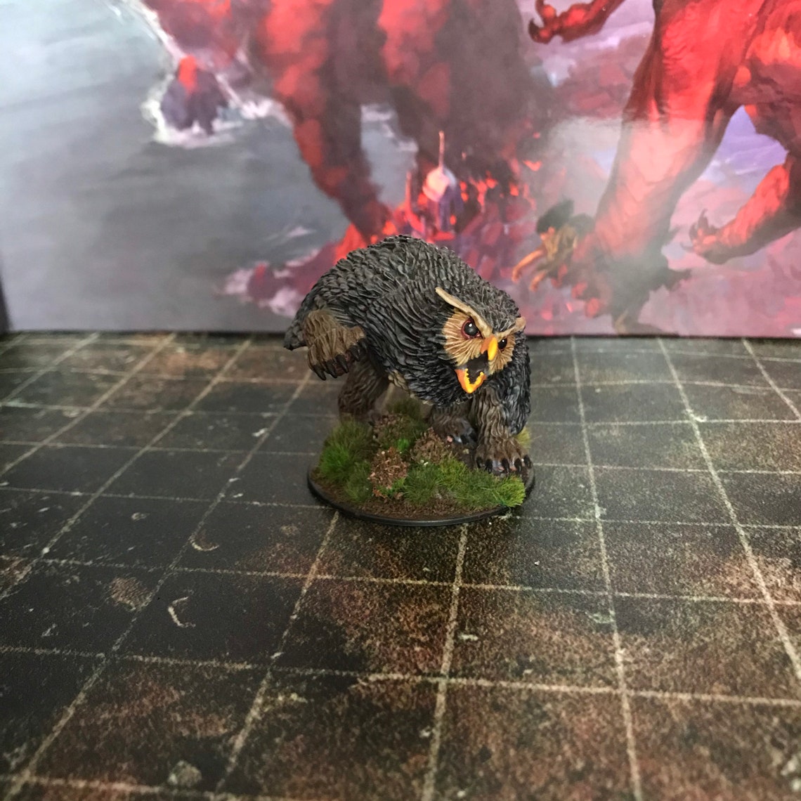 d&d owlbear miniature