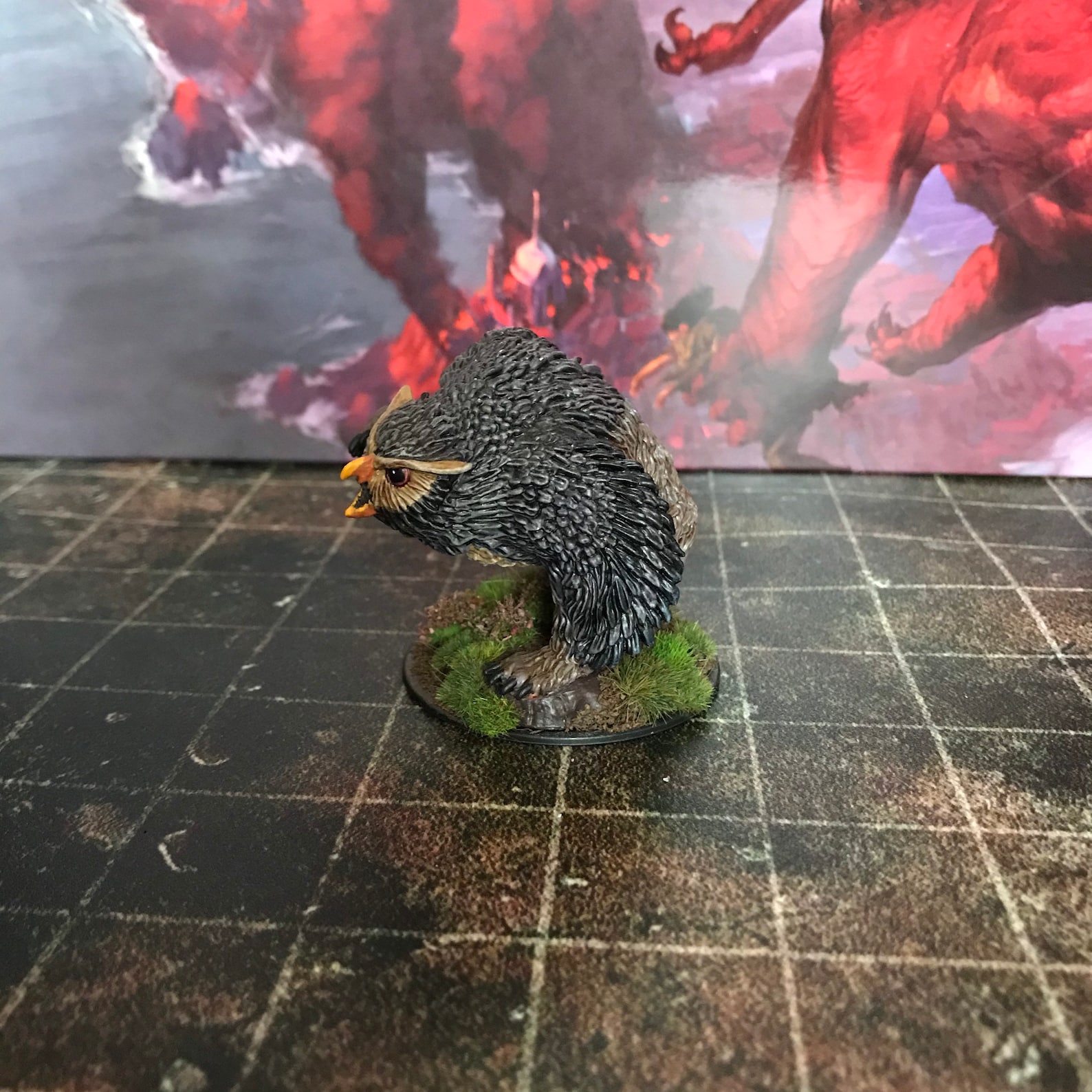 d&d owlbear miniature